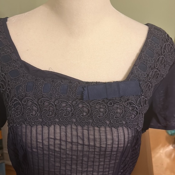 Vintage 1940s Stunning elegant glamour vintage 1940s dress - Picture 4 of 8